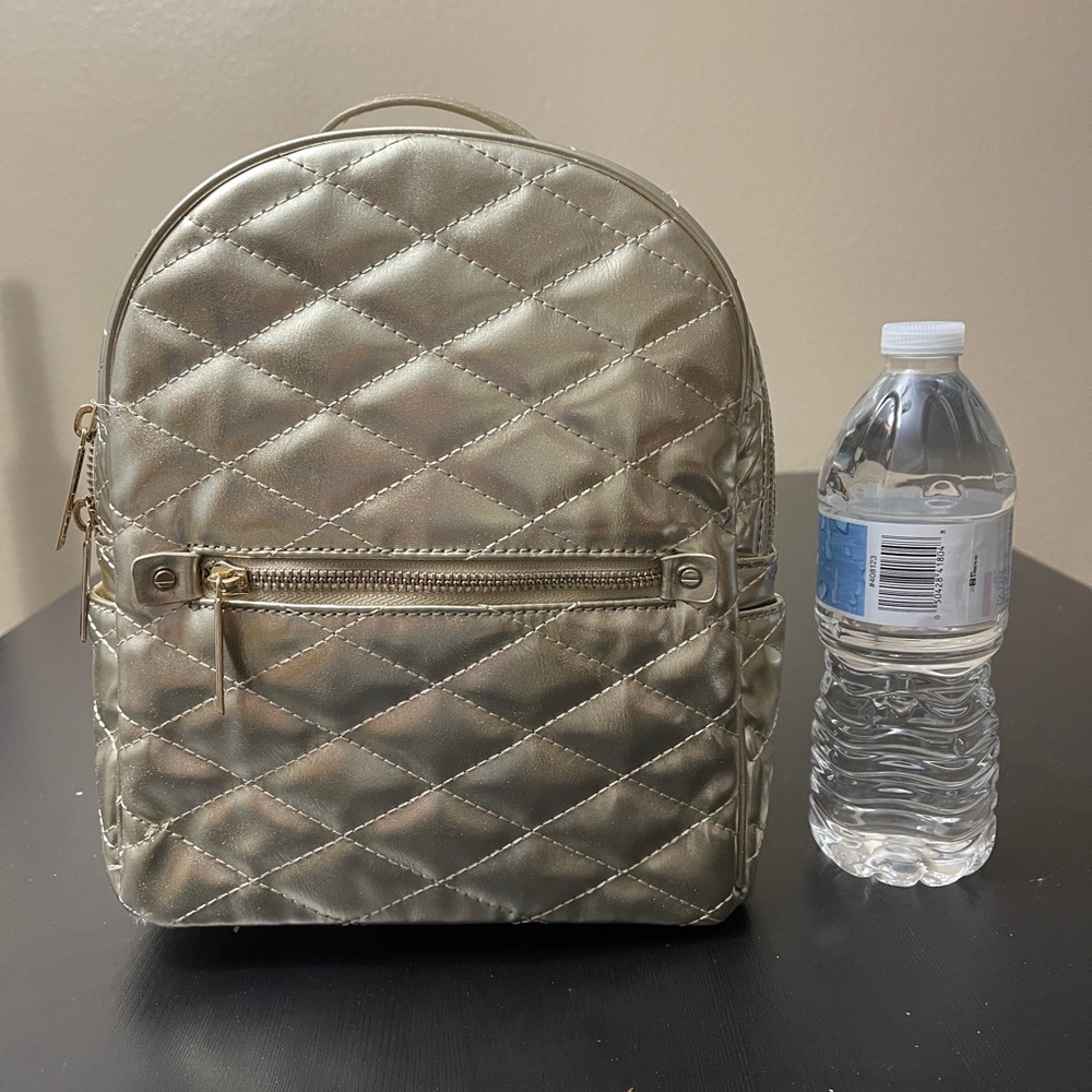 Mali lili Metallic quilts backpack